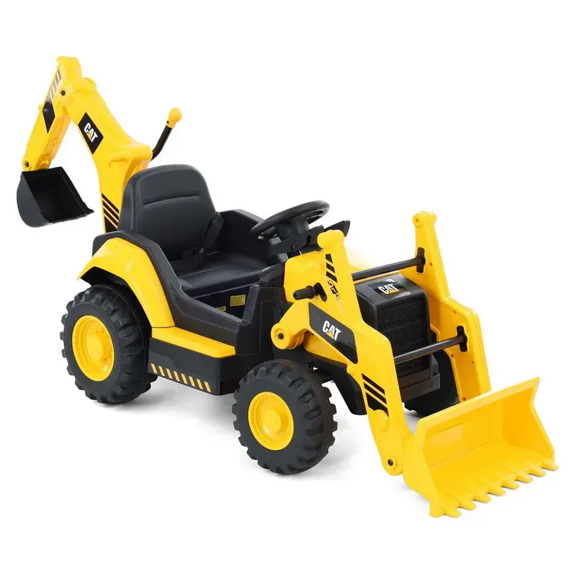 Акумуляторний екскаватор CAT BACKHOE YELLOW